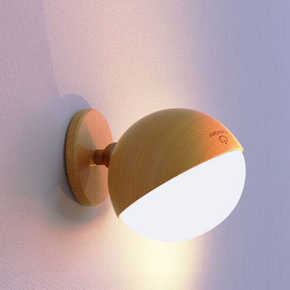 Simplicity Ball Rotatable Rechargeable LED Wall Sconce Lamp