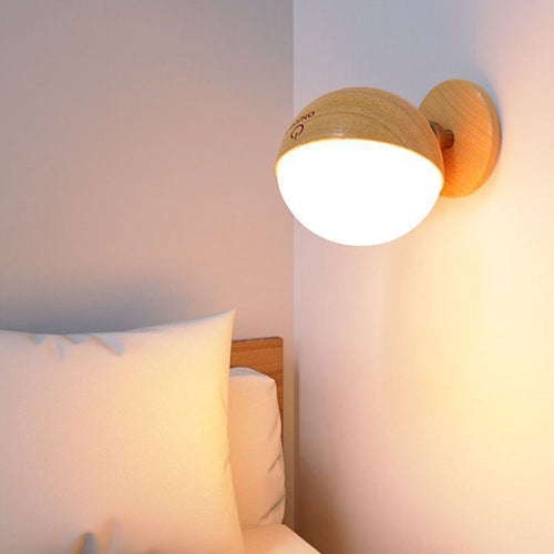 Simplicity Ball Rotatable Rechargeable LED Wall Sconce Lamp