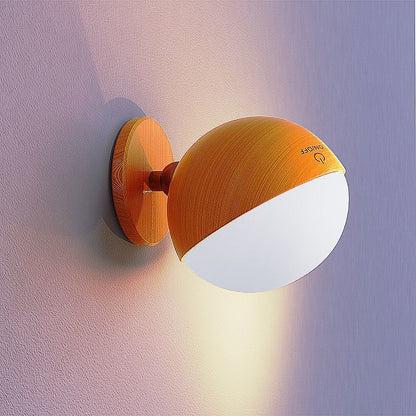 Simplicity Ball Rotatable Rechargeable LED Wall Sconce Lamp
