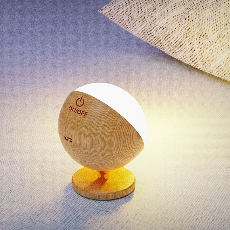 Simplicity Ball Rotatable Rechargeable LED Wall Sconce Lamp