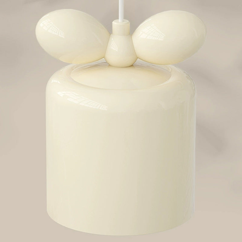 Resin Metal Cylinder Conic Ball 1-Light Wall Sconce Lamp
