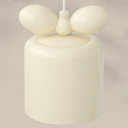 Resin Metal Cylinder Conic Ball 1-Light Wall Sconce Lamp