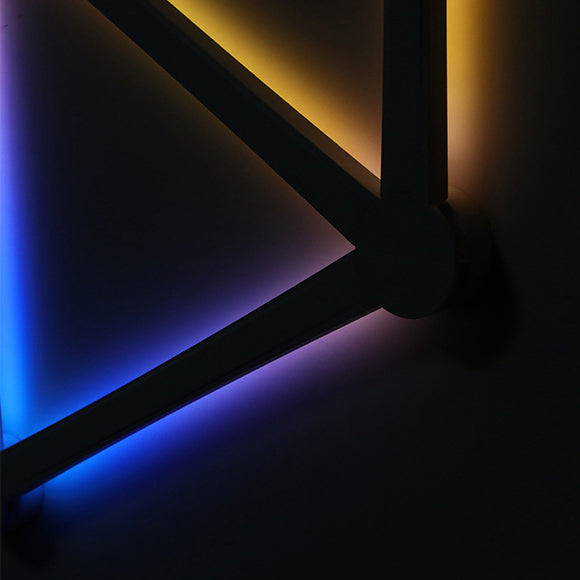 ABS Strip Splicing Decorative RGB LED Wall Sconce Lamp