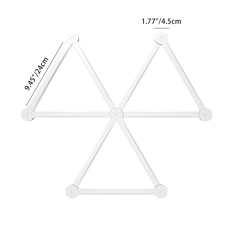 ABS Strip Splicing Decorative RGB LED Wall Sconce Lamp