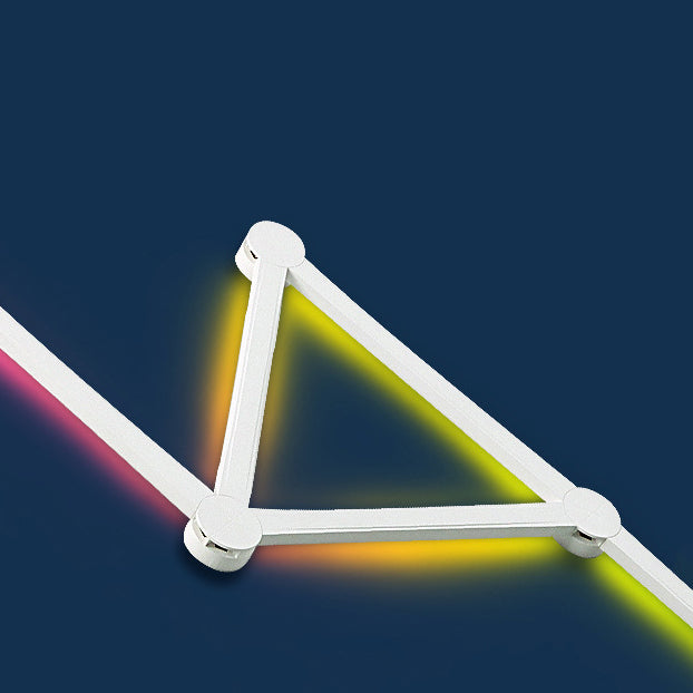 ABS Strip Splicing Decorative RGB LED Wall Sconce Lamp