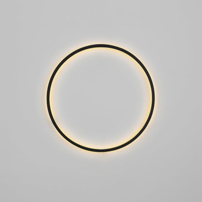 Round Aluminum Silica USB Plug LED Wall Sconce Lamp