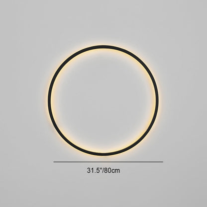 Round Aluminum Silica USB Plug LED Wall Sconce Lamp