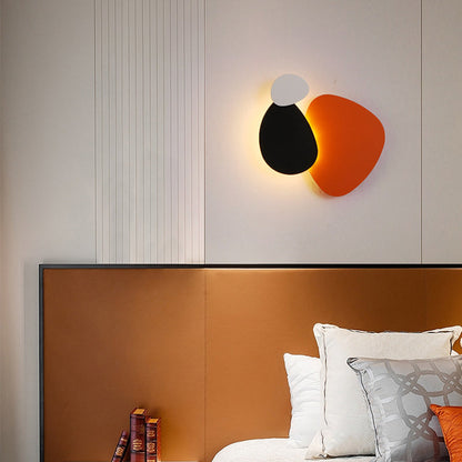 Scandinavian Geometric Cobblestone LED Wall Sconce Lamp