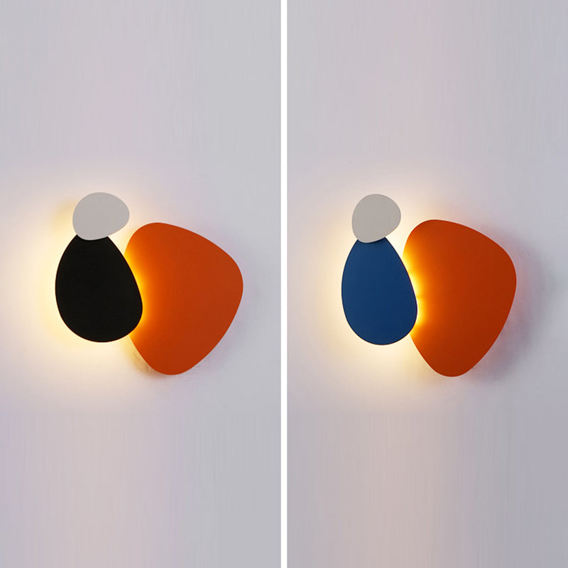 Scandinavian Geometric Cobblestone LED Wall Sconce Lamp