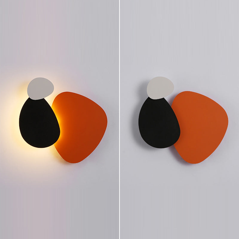 Scandinavian Geometric Cobblestone LED Wall Sconce Lamp