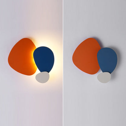 Scandinavian Geometric Cobblestone LED Wall Sconce Lamp