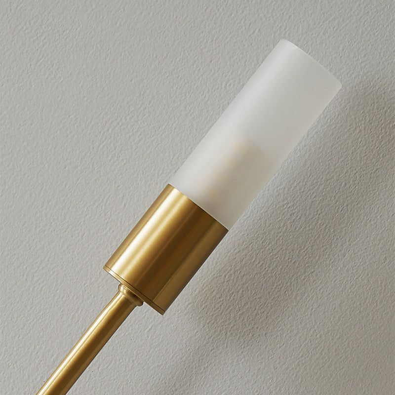Simplicity Acrylic Long Tube Strip 2-Light Wall Sconce Lamp