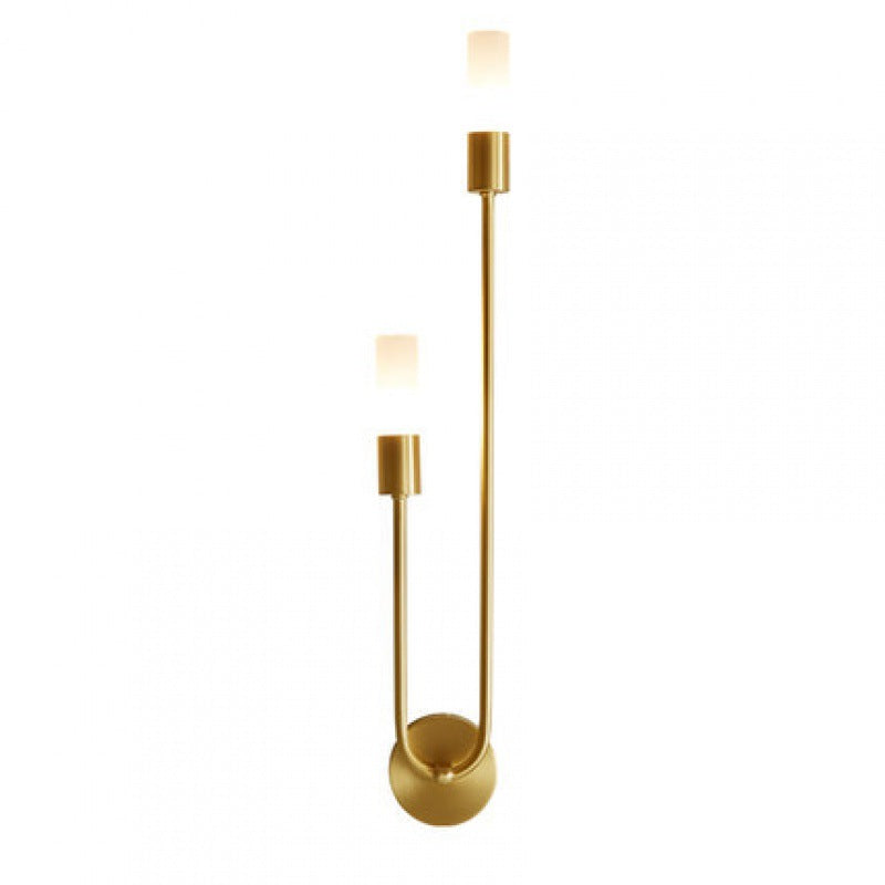 Simplicity Acrylic Long Tube Strip 2-Light Wall Sconce Lamp