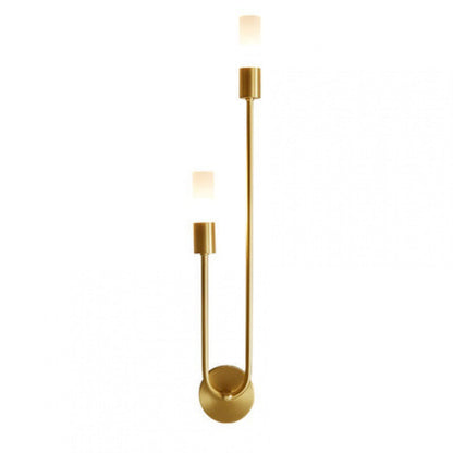 Simplicity Acrylic Long Tube Strip 2-Light Wall Sconce Lamp
