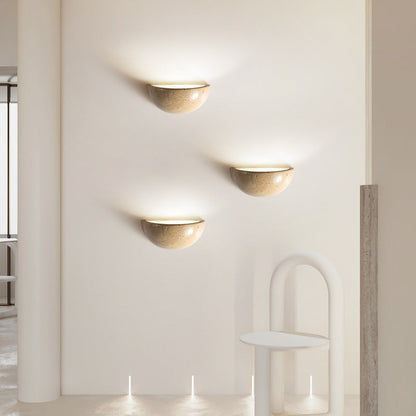 Japanese Semicircular Arch 1-Light Wall Sconce Lamp