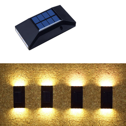 Simplicity Waterproof ABS Rectangular LED Wall Sconce Lamp