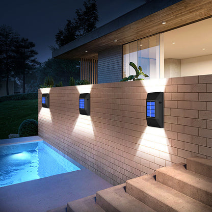 Simplicity Waterproof ABS Rectangular LED Wall Sconce Lamp
