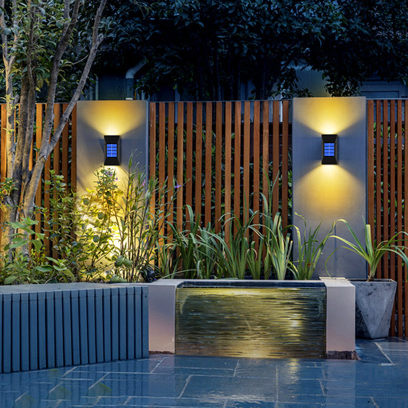 Simplicity Waterproof ABS Rectangular LED Wall Sconce Lamp