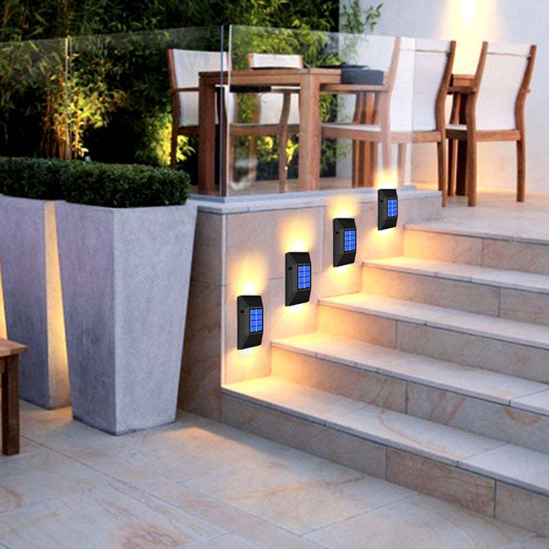 Simplicity Waterproof ABS Rectangular LED Wall Sconce Lamp