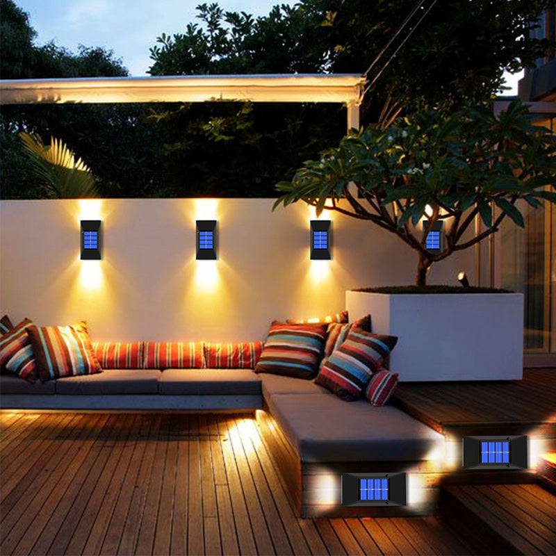 Simplicity Waterproof ABS Rectangular LED Wall Sconce Lamp