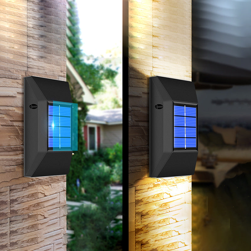 Simplicity Waterproof ABS Rectangular LED Wall Sconce Lamp