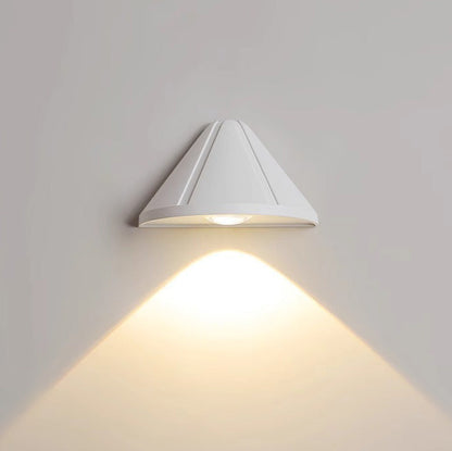 Simplicity Aluminum Triangle LED Wall Sconce Lamp