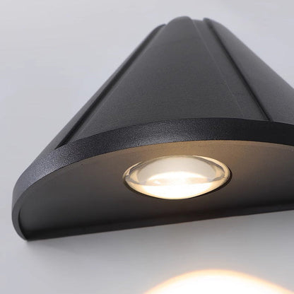 Simplicity Aluminum Triangle LED Wall Sconce Lamp