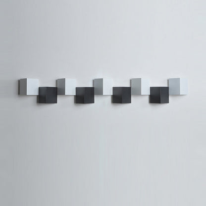 Iron Acrylic Square Block Combination LED Wall Sconce Lamp