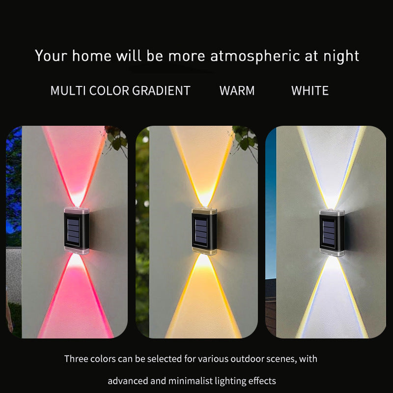 Simplicity ABS PVC Rectangular LED Wall Sconce Lamp