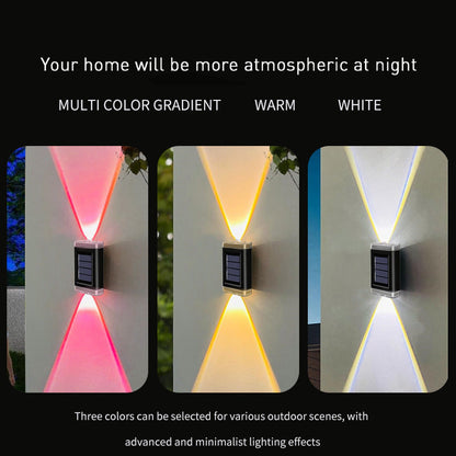 Simplicity ABS PVC Rectangular LED Wall Sconce Lamp