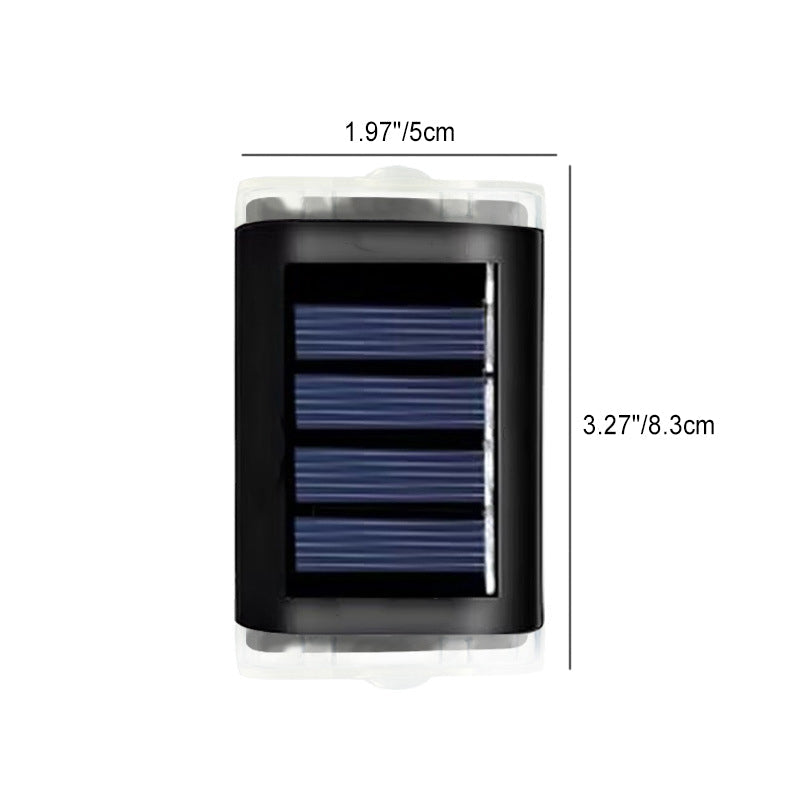 Simplicity ABS PVC Rectangular LED Wall Sconce Lamp
