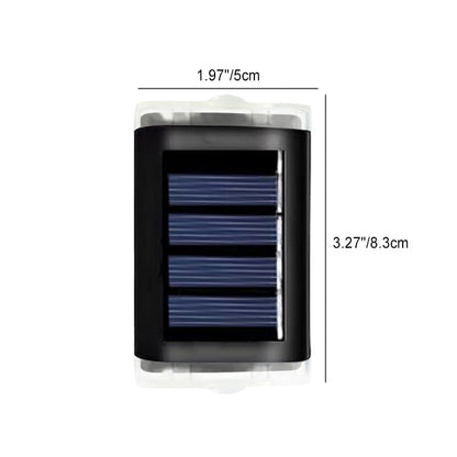Simplicity ABS PVC Rectangular LED Wall Sconce Lamp