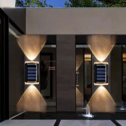 Simplicity ABS PVC Rectangular LED Wall Sconce Lamp