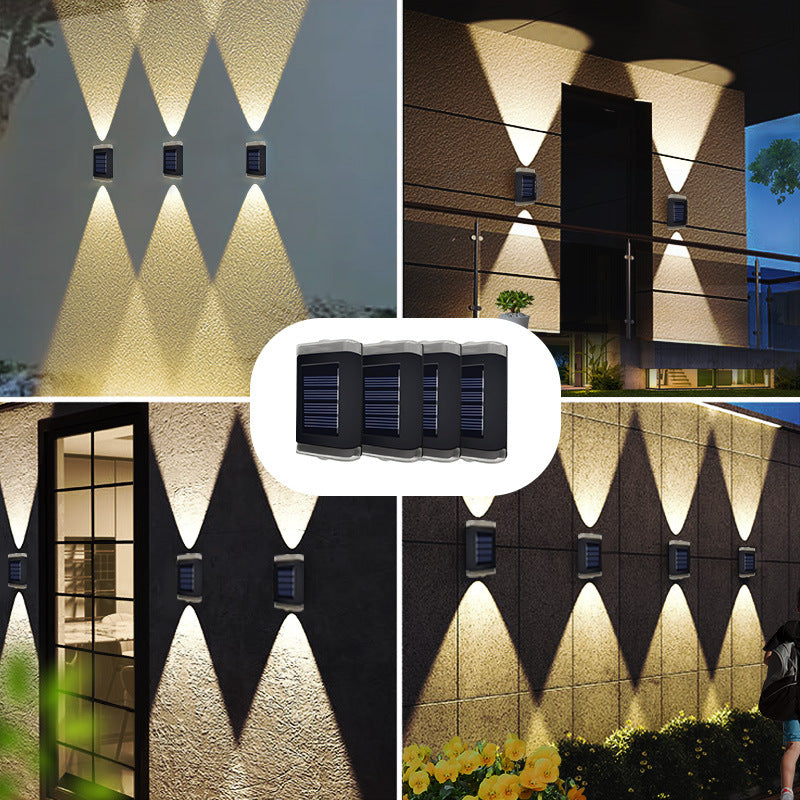 Simplicity ABS PVC Rectangular LED Wall Sconce Lamp