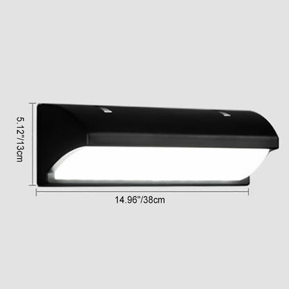 Waterproof Aluminum PMMA Rectangular LED Wall Sconce Lamp