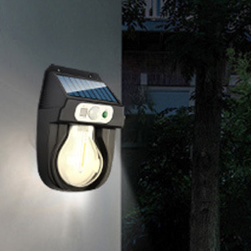 Deco Plastic Elliptical Bulb LED Wall Sconce Lamp