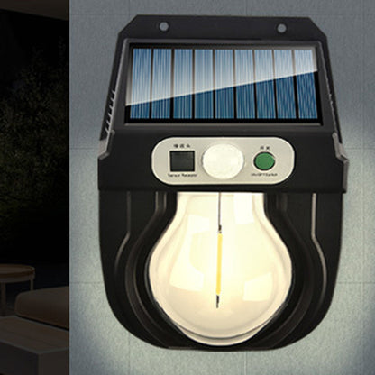 Deco Plastic Elliptical Bulb LED Wall Sconce Lamp