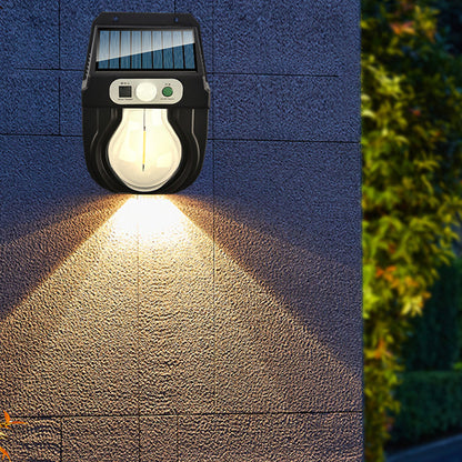 Deco Plastic Elliptical Bulb LED Wall Sconce Lamp