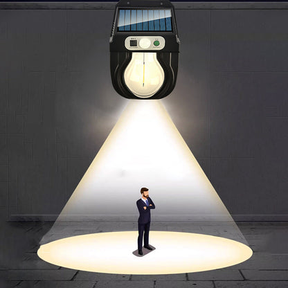 Deco Plastic Elliptical Bulb LED Wall Sconce Lamp