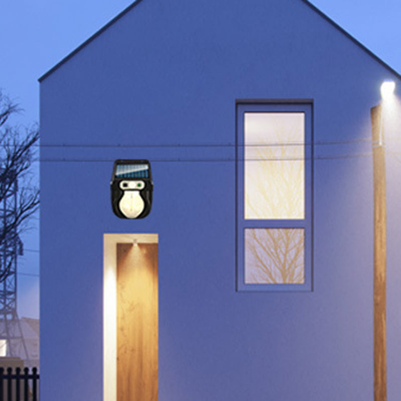 Deco Plastic Elliptical Bulb LED Wall Sconce Lamp