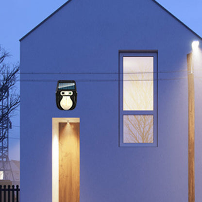 Deco Plastic Elliptical Bulb LED Wall Sconce Lamp