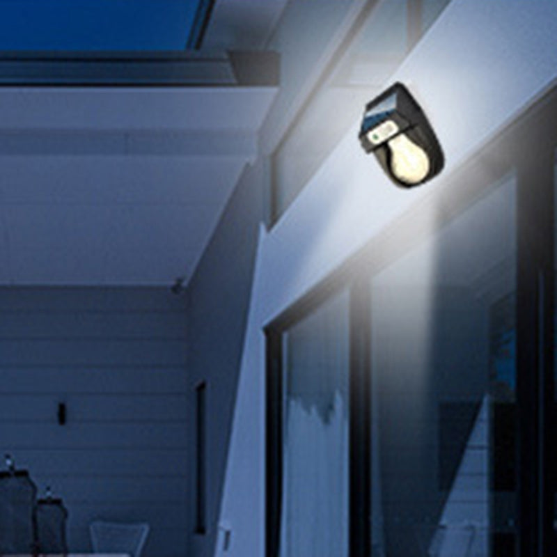 Deco Plastic Elliptical Bulb LED Wall Sconce Lamp