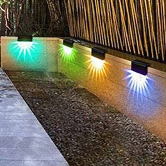Simplicity ABS PS Semicircular Gear LED Wall Sconce Lamp