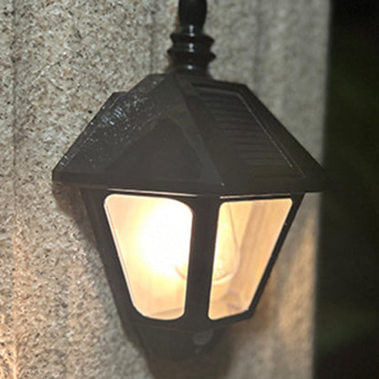 Retro Solar Waterproof ABS Lighthouse LED Wall Sconce Lamp
