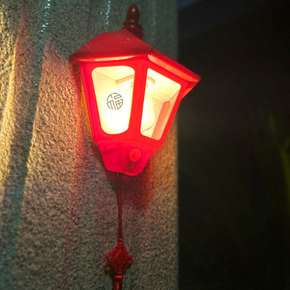 Retro Solar Waterproof ABS Lighthouse LED Wall Sconce Lamp