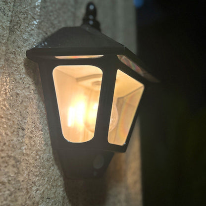 Retro Solar Waterproof ABS Lighthouse LED Wall Sconce Lamp