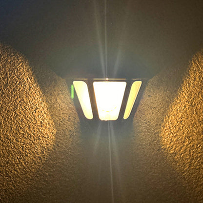 Retro Solar Waterproof ABS Lighthouse LED Wall Sconce Lamp