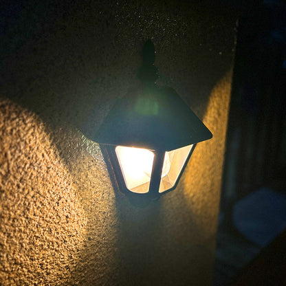 Retro Solar Waterproof ABS Lighthouse LED Wall Sconce Lamp