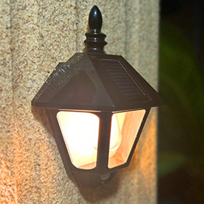 Retro Solar Waterproof ABS Lighthouse LED Wall Sconce Lamp