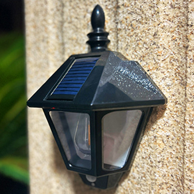Retro Solar Waterproof ABS Lighthouse LED Wall Sconce Lamp